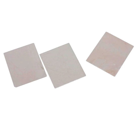 25x20mm Mica Sheet Insulating Pack Of 500 For Microwave Ovens And Transistors Heavy Duty High Temperature