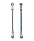 Two Piece M8 200mm Steering Tie Rod Ends And Ball Joints Kit For Electric ATVs Quad Go Karts Inner And Outer Built To Last Heavy Duty Sway Bar Set In Stainless Steel Rust Resistant Easy Install For Rock Solid Performance. Two stainless steel tie rod ends
