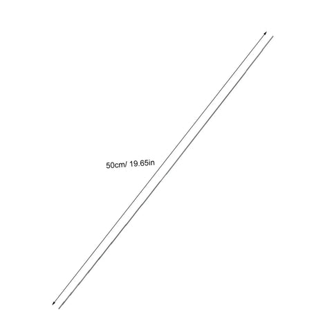 50cm rods from 10 Piece Carbon Fiber Rod Set For Model Aircraft And Kites Lightweight And Easy To Install Round Rods For RC Aircraft Upgrades.