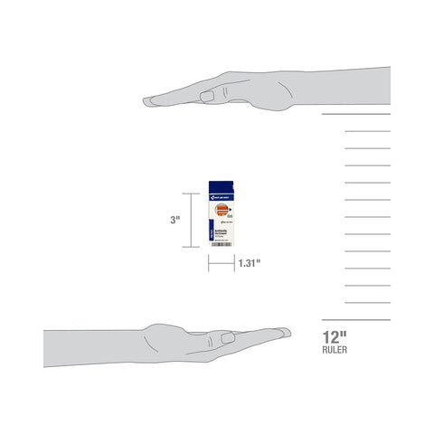 First Aid Only FAE-7021 SmartCompliance antibiotic ointment packets, 10 count