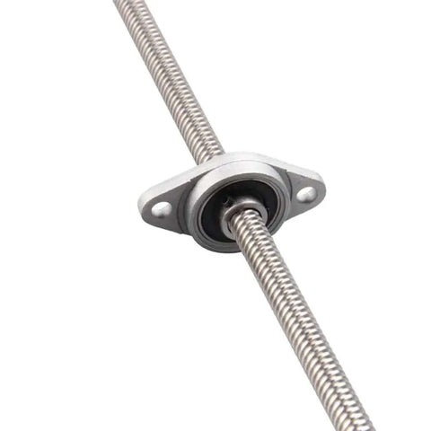 Heavy Duty T8 Lead Screw Kit 8mm For CNC And 3D Printer Build Featuring Super Smooth Kfl08 And Kp08 Bearings Vertical Or Horizontal Setup with KFL08 bearing