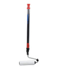 Top Rated Semi Self Priming Paint Roller For House Walls And Ceilings And Multifunctional Indoor Outdoor Brush With Zero Fuss Cleanup And Super Smooth Rollout For Weekend Projects, featuring a long handle and white roller.