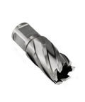 Oscarbide 7/8in annular cutter with Weldon shank, side view