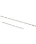 Universal Dual Carb Linkage Kit For Synchronized Throttle Connects Two Carbs For Unified Butterfly Action Plug And Play Fit two silver metal rods