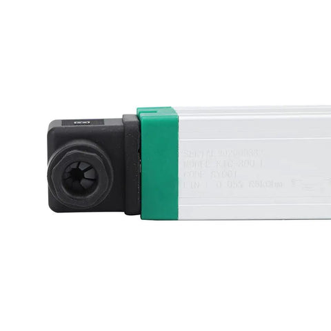 Front view of Linear Position Sensor With High Displacement For Injection Molding Machines Stainless Steel Universal Type KTC 300