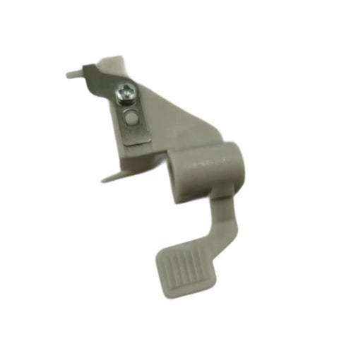 Needle Threader Hook Tool Replacement Accessory With Metal And PP For Smooth Threading Compatible With Brother GS2510 Domestic Sewing Machine, grey side view