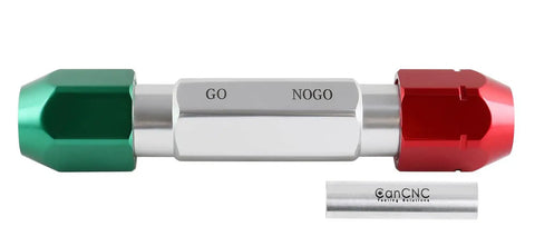 0.501-0.625 Inch Go No Go Pro Grade Double End Gauge Handle For Quick Setup And Precise Tolerance Checks Portable Red Tool With No Extra Parts Needed Includes M3 Pin Gauge Set Easy To Use