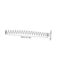 Heavy Duty Hex Bar Compression Spring For Tire Changer 41mm Alloy Steel Upgrade Parts For Faster Breakouts And Reliable Machine Performance On Any Shop Floor, 59cm spring diagram