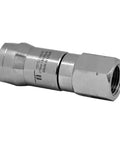 Heavy Duty Rotary Union Swivel DGVI For High Pressure Cleaning Systems With G1 Three Eighths NPTF And G2 Three Eighths NPTF NW One Quarter Inch Hose Connector stainless steel