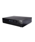 Heavy Duty Chassis Power Conditioner Featuring 12 Protected Outlets With Controlled Power Sequencing Safe Voltage Monitoring And Integrated Coax Ethernet Filtering, sleek black design.