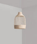 Natural Rattan Pendant Light Handwoven Wicker Ceiling Lamp For Dining Room And Kitchen Ge Style Rattan Hanging Light Fixture Isla Design Home Decor Cool And Modern For Cozy Spaces