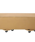 Heavy Duty 15 Inch Wooden Furniture Dolly With Wheels 500 Lb Capacity Rolling Furniture Mover Cart With Non Slip Pads