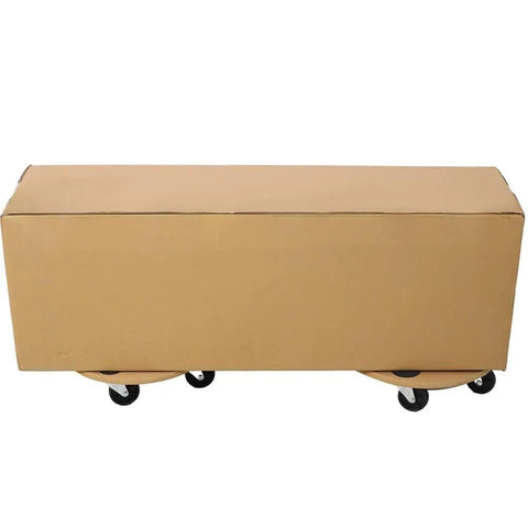 Heavy Duty 15 Inch Wooden Furniture Dolly With Wheels 500 Lb Capacity Rolling Furniture Mover Cart With Non Slip Pads