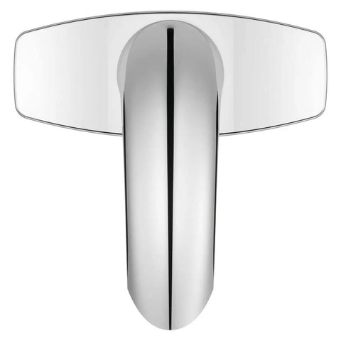Top view of Touchless Motion Sensor Commercial Bathroom Sink Faucet With Single Hole Mount Polished Chrome Finish 0.5 GPM Low Flow No Contact