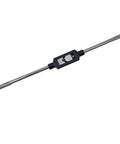 Three Quarter Inch Tap Holder For Watchmaking And Horology Repair Ultra Precise Tool For Fine Threading And Small Projects Silver Finish