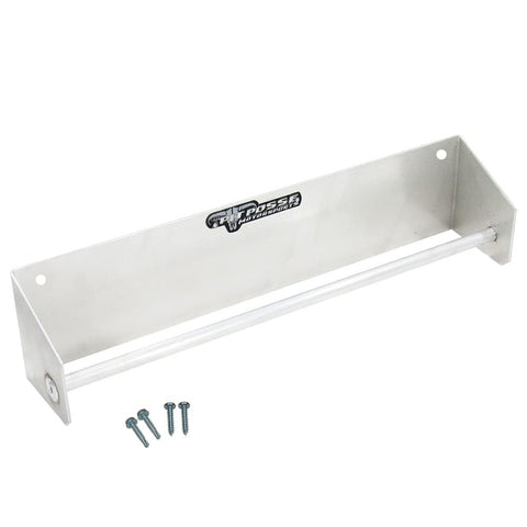 Wall Mounted Tie Down Hanger Rack For Enclosed Trailers And Garage Storage, Aluminum Organizer with screws, Silver, USA