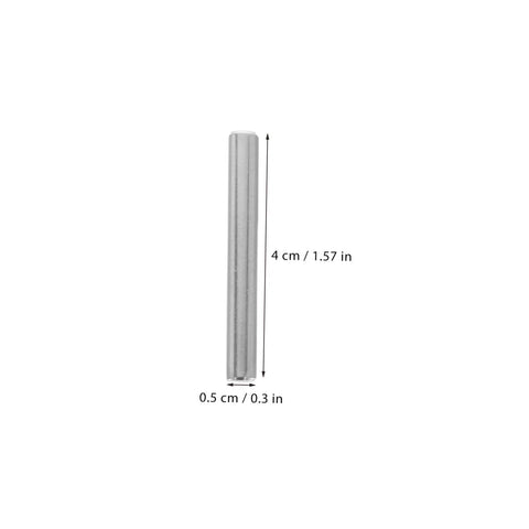 100 Pcs Dowel Pins Set Stainless Steel Cylindrical Fastening Pins for Machinery Electronics Automotive Applications Precision Fit