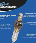 Oxygen O2 Sensor Upstream And Downstream Drop In Replacement Kit For Kia Forte Optima Rondo Sorento Sportage And Hyundai Santa Fe Sonata Tucson 2.0L 2.4L 2009 Through 2016 2 Pack close-up