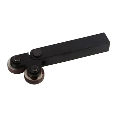 Lathe Knurling Tool Set With Double Wheel And Diagonal Knurling Wheel 1mm Pitch 26mm Wheel Steel Build For Pros And DIYers In Metalworking