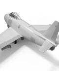 Canadair Sabre F.4 1:48 Scale Plastic Model Kit For Adults And Kids, rear view of assembled WW2 fighter airplane model