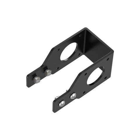 Black metal Y-axis Nema 17 stepper motor mount bracket for 2040/4040 V-slot aluminum profiles (Kit C)