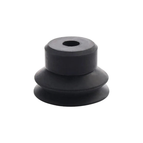 Industrial PJG Series Pneumatic Suction Cup Chuck For Rubber Manipulator Gripper Robotic Arm Vacuum End Effector Tool, black rubber design.