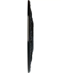 Side view of Vienna Black Pearl Ceiling Medallion, 20 Inch Outer Diameter, 3.5 Inch Inner Diameter, 1.5 Inch Projection