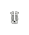 Plastic Threaded Inserts M5 0 8 No Heat Needed Press In With Reverse Slot And Stainless Steel Threads Pack Of 5 260 M5 RS CR
