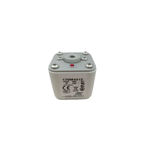 Smart Fuse 170M Series Universal Low Voltage Circuit Protector For Cabinets Machinery And Home Systems Rapid Overload And Short Circuit Cutoff Premium Durable Materials Built Tough, gray 170M4412 fuse