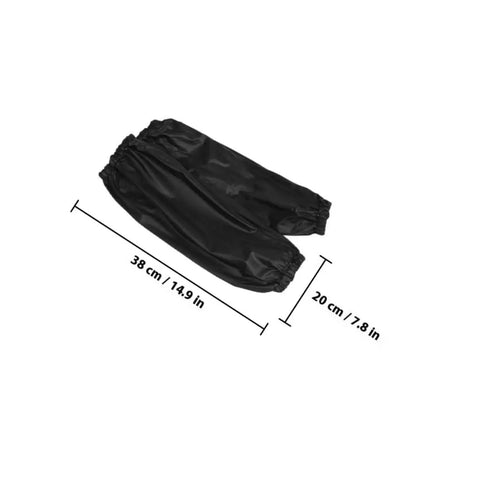 Dope Heavy Duty Waterproof And Oilproof Pvc Arm Sleeves For Kitchen Grunt Work And Mechanic Jobs With Reusable Protective Oversleeves sizing 38cm x 20cm.