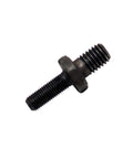Rocker arm stud for Kohler engine, steel with black finish; double-ended bolt with central hex head