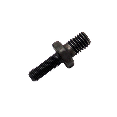 Rocker arm stud for Kohler engine, steel with black finish; double-ended bolt with central hex head