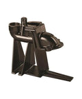Built Like A Tank Cast Iron Guide Rail Base For Sump Pumps With 2 Inch Discharge, solid and sturdy design for flood control.