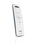Situo Pure II RTS Single Channel Remote Control for one motorized shade or gate featuring Up Down My Function with memory button.