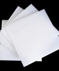 Stacked heavy duty polypropylene sheet 500x500mm 1 to 10mm thick for CNC cutting DIY engineering industrial divider and machine guard