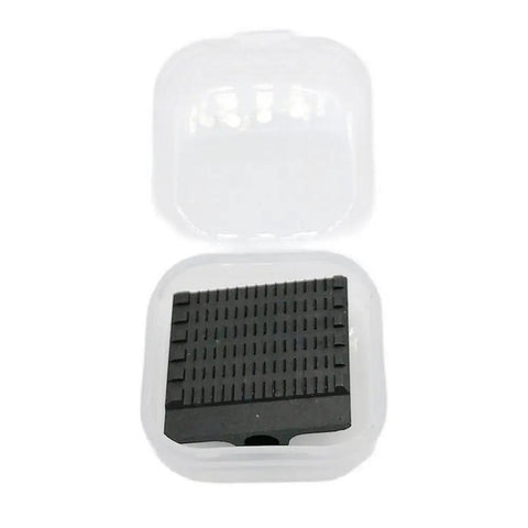 Replacement Nine Pound Lower Welding Plate Tooth Plate Gripper OEM For ORT Series Battery Powered Plastic Strapping Tools 1832.022.109 Fits ORT200 ORT T120 ORT T130 ORT250 ORT260 For Strong Bonding And Smooth Friction black plated part in plastic case