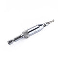 Knockout Four Piece Hinge Mortising Drill Bit Set With One Quarter Inch Hex Shank And Included Allen Wrench Built From Hella Tough High Speed Steel for door prep.