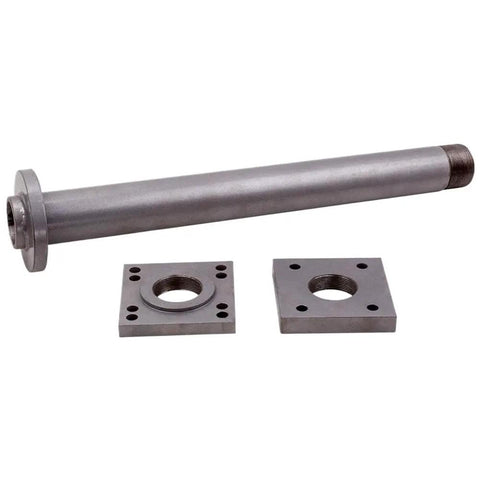 Badass Heavy Duty Axle Bearing Puller Tool Kit With Plates To Yank Bearings Off Old Pickup Trucks From 1979 To 1997 Made For Weekend Warriors Who Love Getting Greasy and Fixing Cars Without Spending A Dime At The Shop. steel axle bearing puller with two square plates