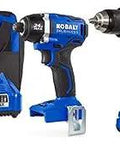24V Max Brushless Drill Driver And Impact Driver Combo Kit With High Capacity Battery And Charger, 650 Inch Pounds Torque