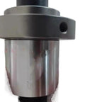 Close-up of One Piece Ball Spline Nut SFNIR01610T3D with hardened finish for shaft couplings and steering linkages.