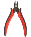 Flush Cut Micro Wire Cutter With 8mm Jaw For 16 Gauge Copper And Soft Wires, Angled Head For Clean Flush Cuts, Heat Treated Carbon Steel