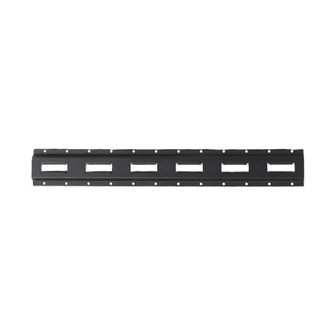 Heavy Duty 2 Shelf Racking Kit For Tool Box Storage System With Carbon Steel Build And 80 Lb Load Capacity rail component