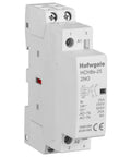 25 Amp Two Pole AC Contactor With 110V 120V Coil, 2NO, Universal DIN Rail Mount