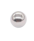Stainless Steel Precision Bearing Balls 1mm To 8mm Mixing Kit With 600 Pieces Across 12 Sizes For Bearings CNC Machining DIY Projects And Hobbyist Gear close-up single ball