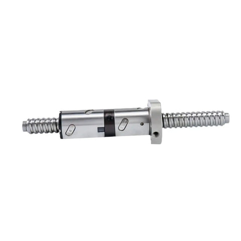 DFU3205 Double Nut Ball Screw Kit With 3205 Ball Nut, 250 To 2000mm Length, cold rolled screw for CNC mills angle view
