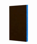 High Density Self Adhesive Acoustic Foam Panels 2 Inch Thick Sound Dampening Tiles fabric wrapped black panel with blue edge