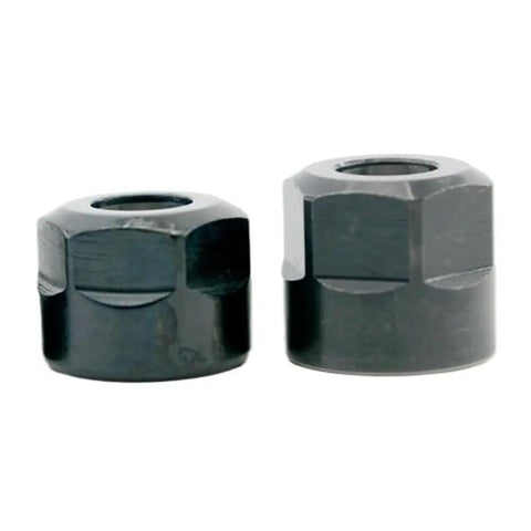 Heavy Duty ER11 Collet Clamping Nut For Lathe And CNC Machining Precision Steel Chuck Tightener fits M13 M14 M15 threads, two sizes.