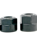 ER11 Collet Clamping Nut For CNC Lathe Tooling Heavy Duty Steel Lock Screw, two sizes, black finish, for M13 M14 M15 threads.