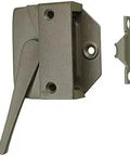 Left Hand Sash Lock And Keeper In Stone Finish For Casement And Perma-Shield Windows, Fits Primed Wood Casement 1974-1980