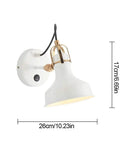 Modern Plug In Wall Sconce Featuring Adjustable C Shade And Easy Peasy Mount Kit, white, 10.23in, 6.69in, flexible arm design.